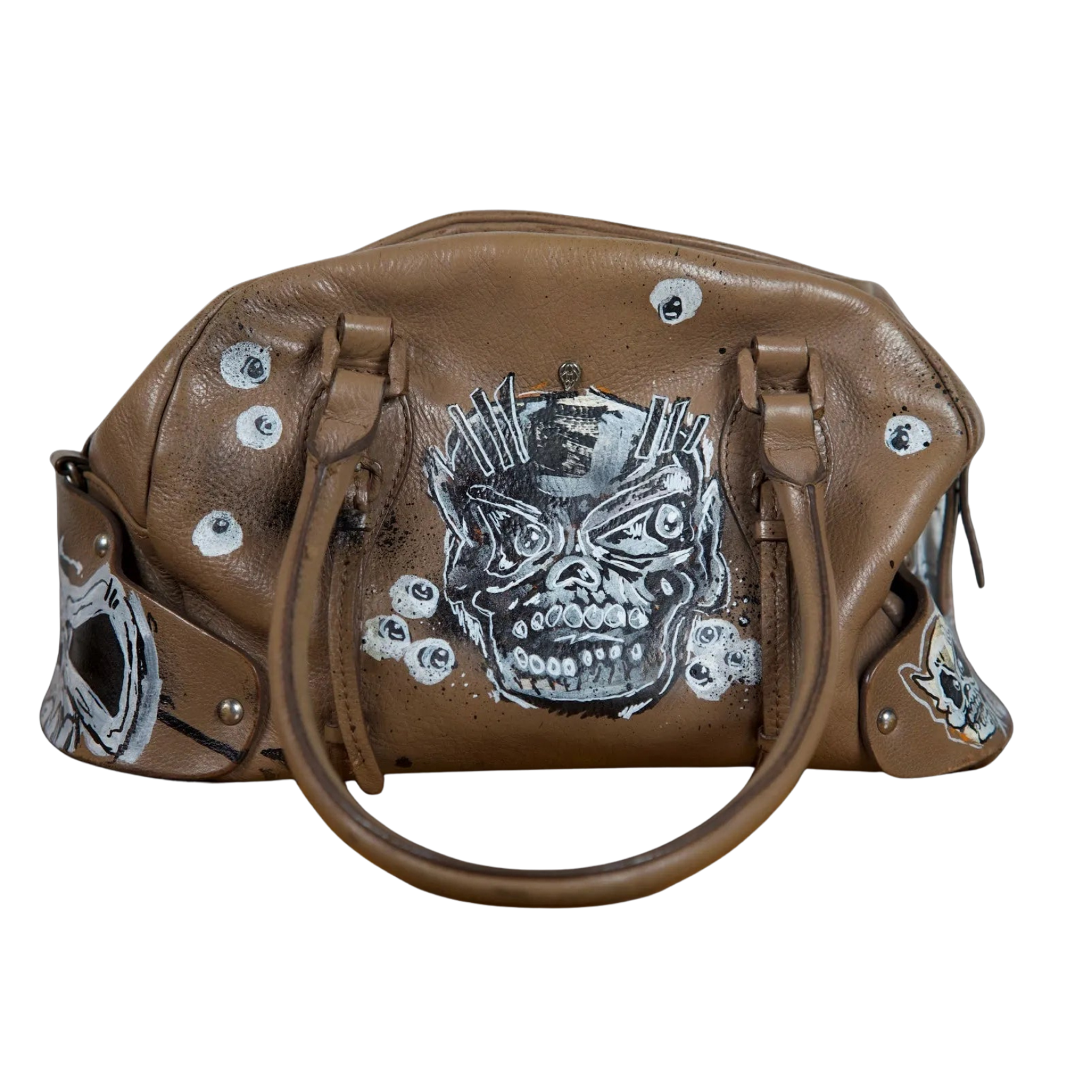 “EYESKULL” HEMS 1/1 genuine leather purse