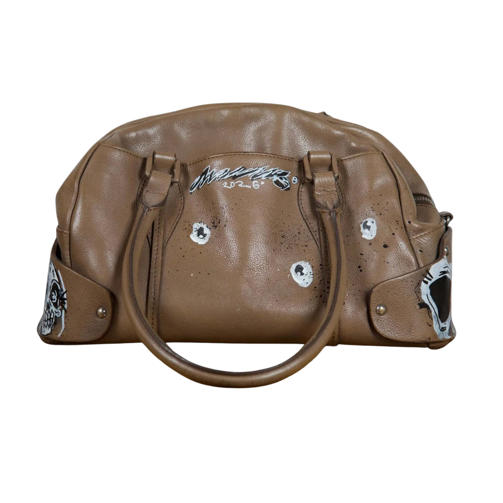 “EYESKULL” HEMS 1/1 genuine leather purse