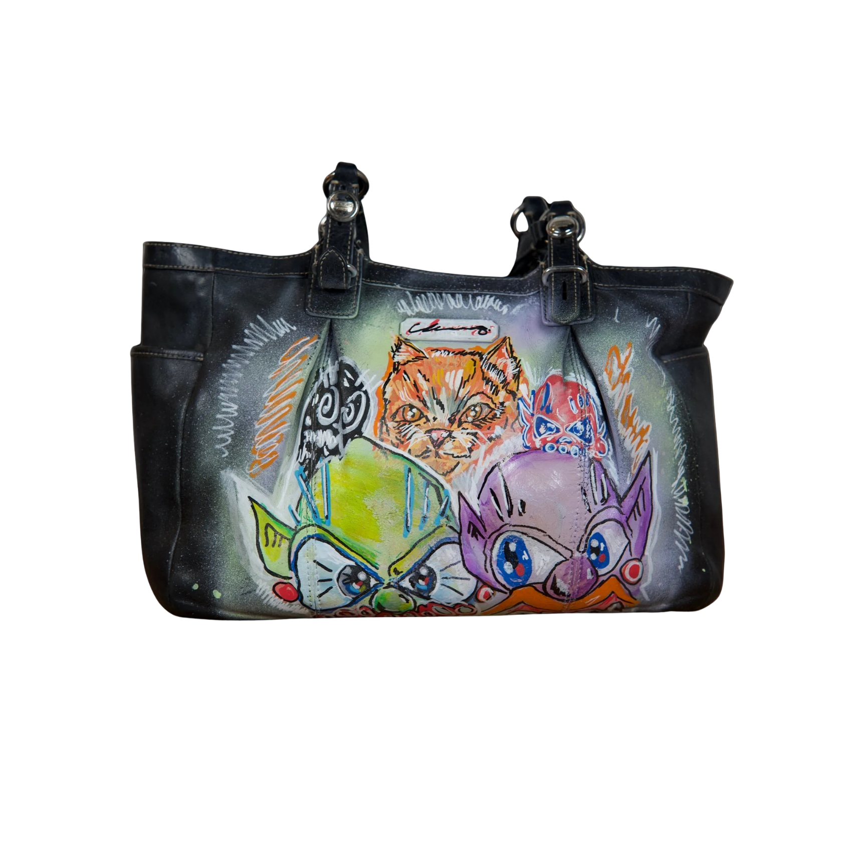 “CATSIT” HEMS 1/1 Vtg Coach Purse