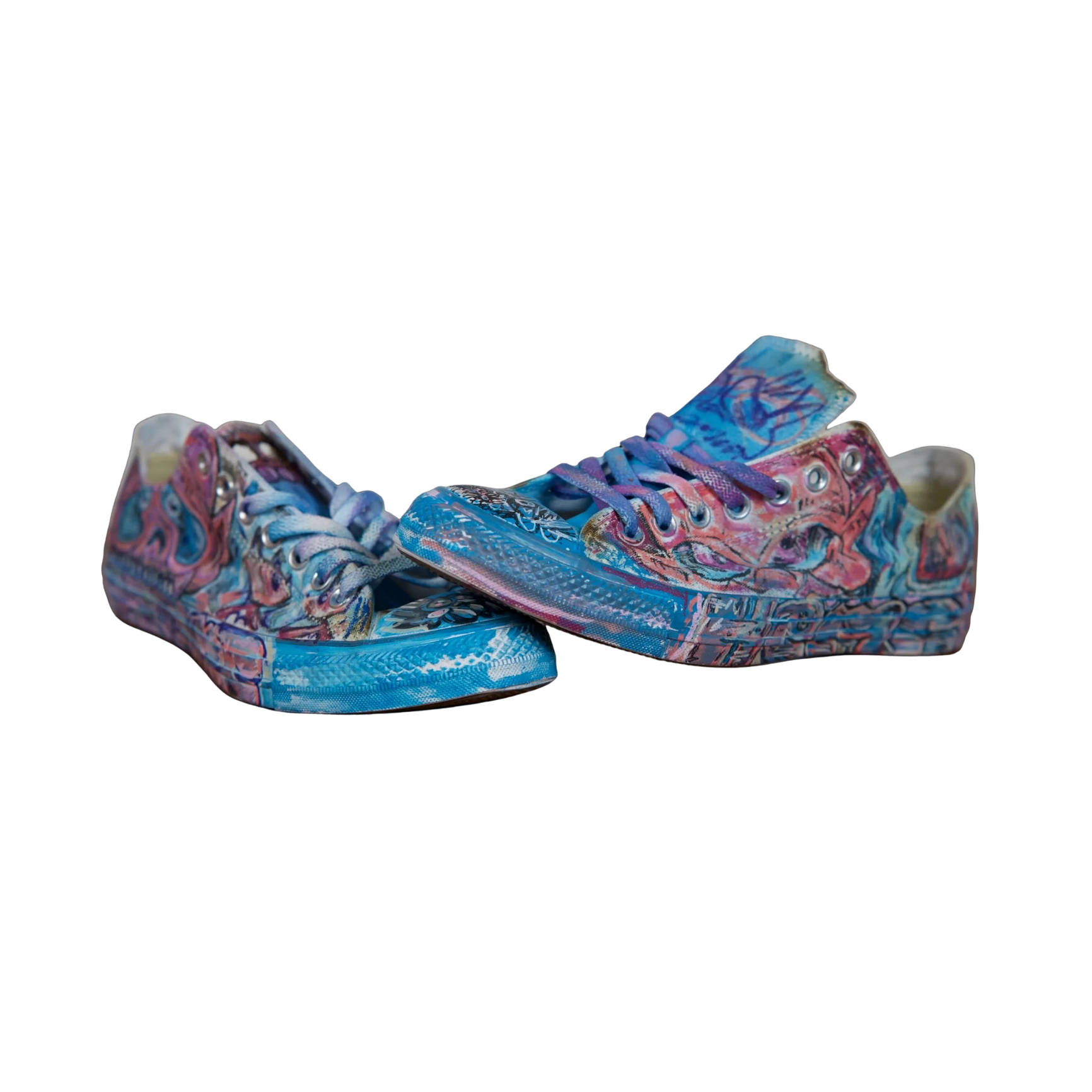 “CANDYCRUSH” Hems 1/1 Convers Low Tops