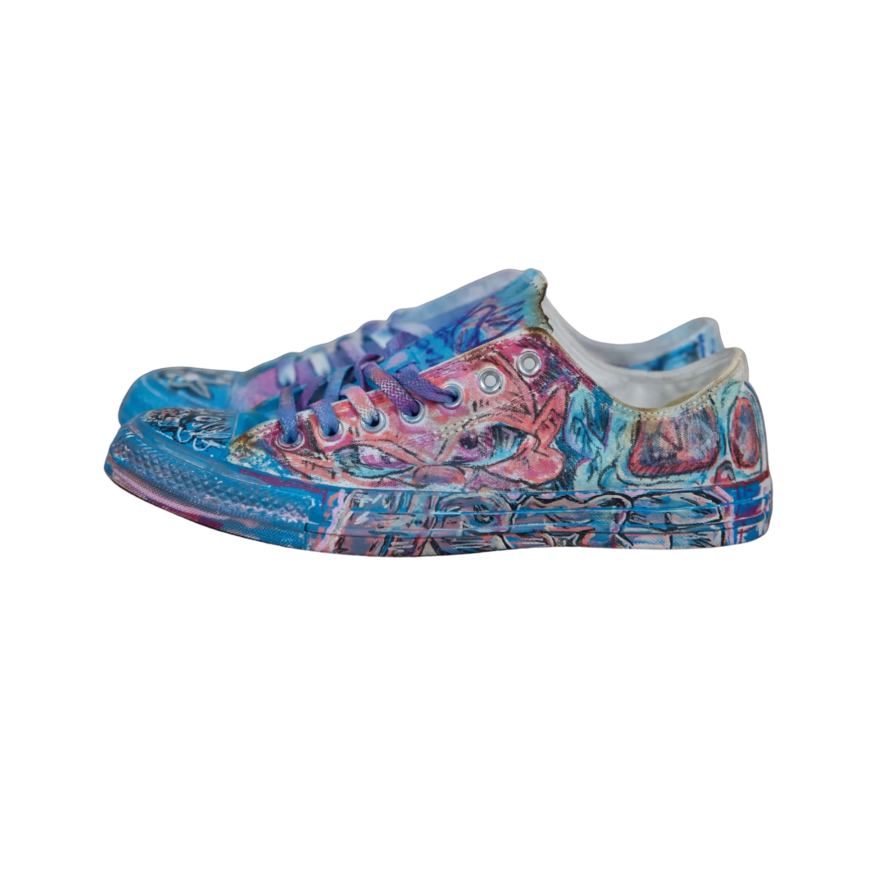“CANDYCRUSH” Hems 1/1 Convers Low Tops