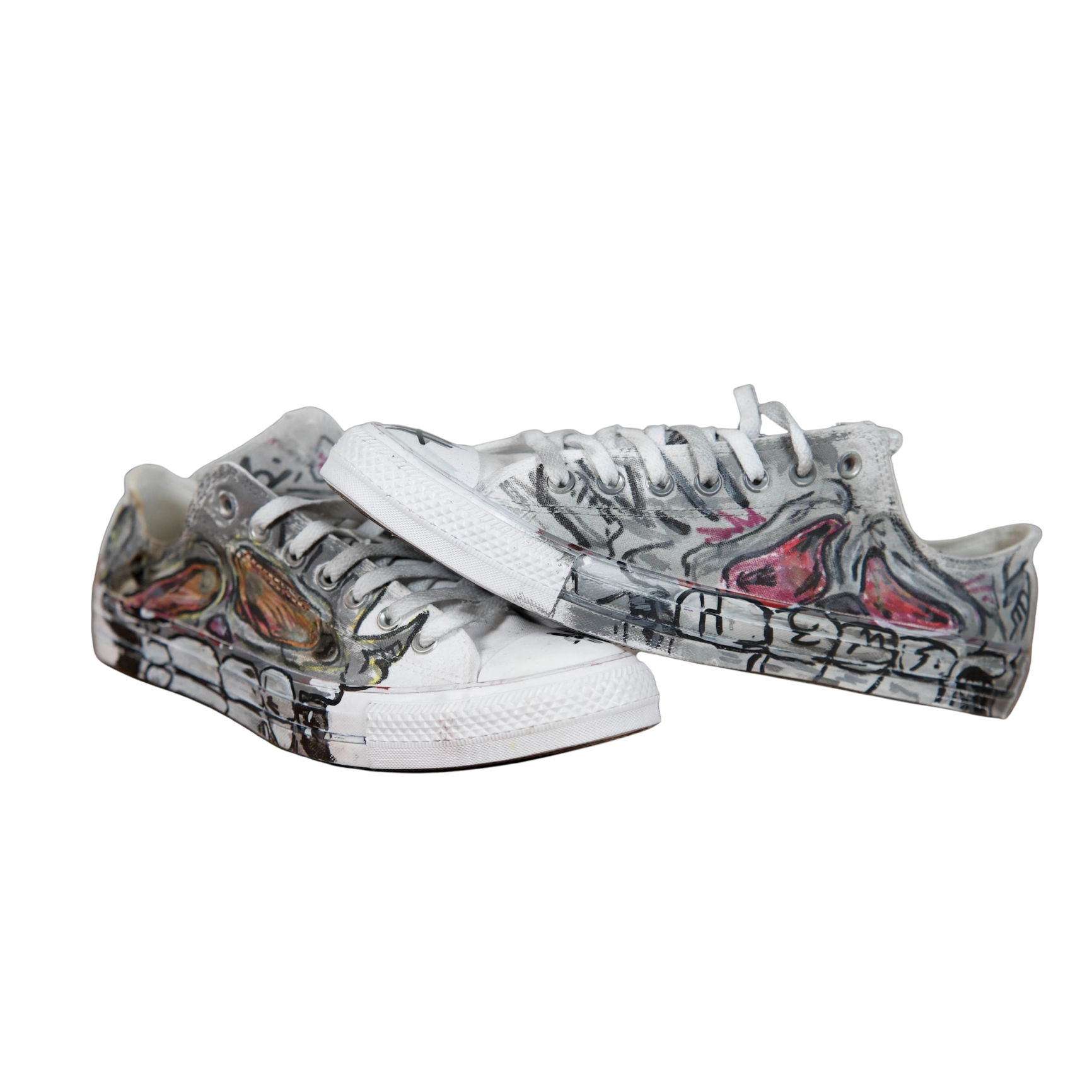 “Skull Stepper” HEMS Converse Lows