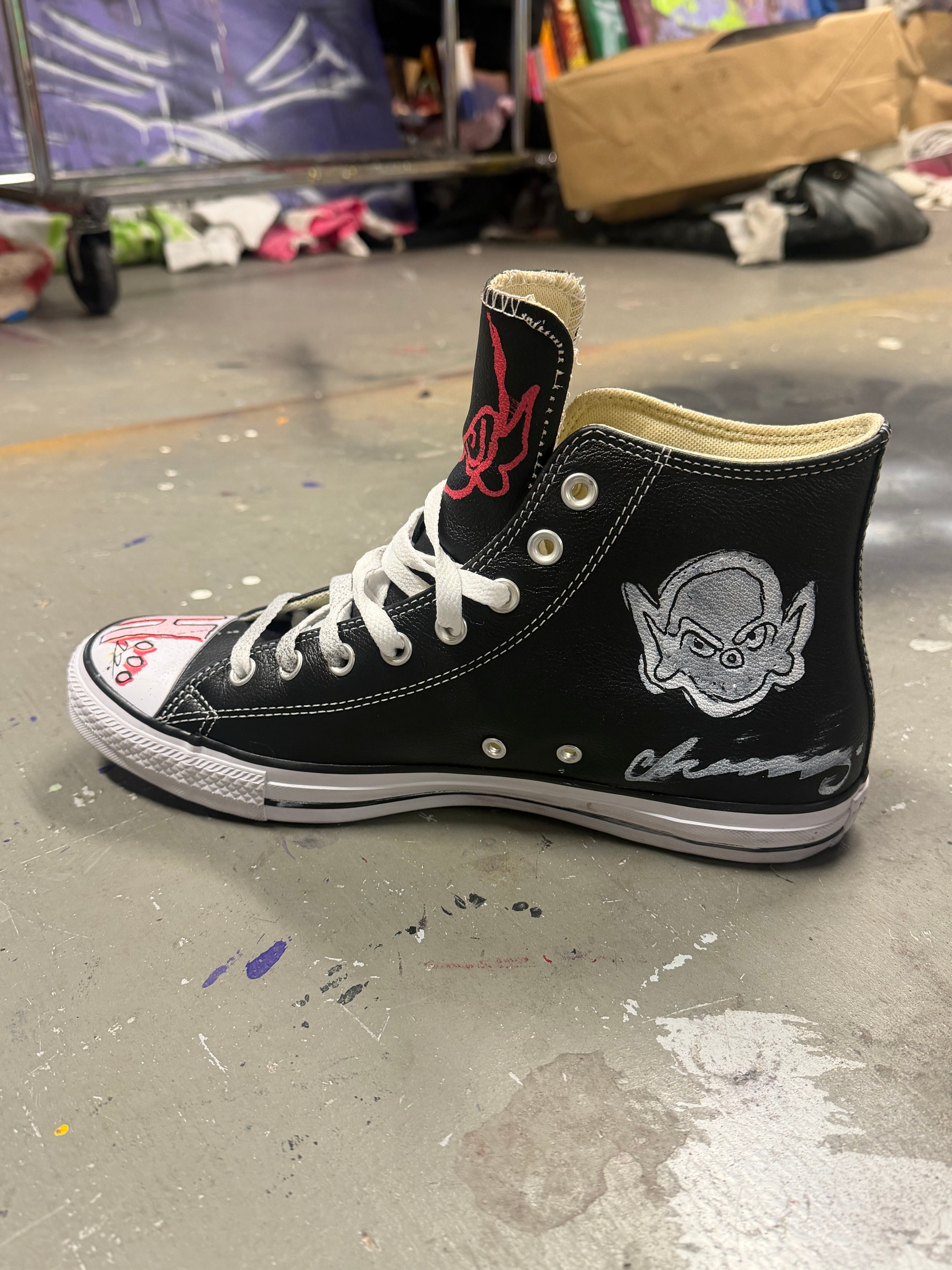 mayhem leather chucks